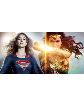Las chicas de 'Supergirl' promocionan la película de 'Wonder Woman' con un divertido vídeo