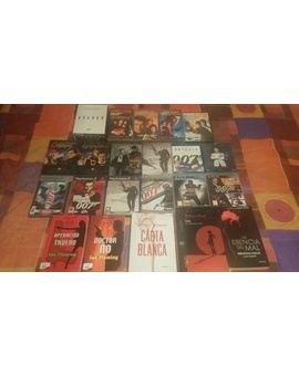 Homenaje a Roger Moore. Mi colección de James Bond