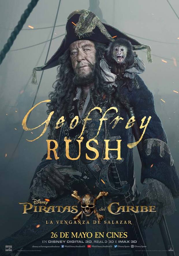 'Piratas del Caribe: La Venganza de Salazar': Geoffrey Rush habla sobre su futuro en la saga ['SPOILERS']