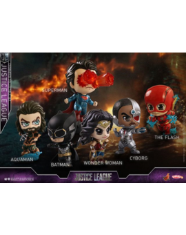 "Liga de la Justicia": Hot Toys revela los Cosbaby de la película 
