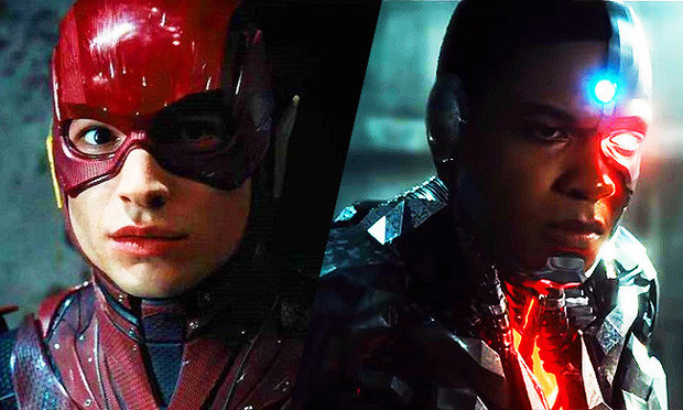 'Liga de la Justicia': Flash y Cyborg nos muestran sus figuras de acción 
