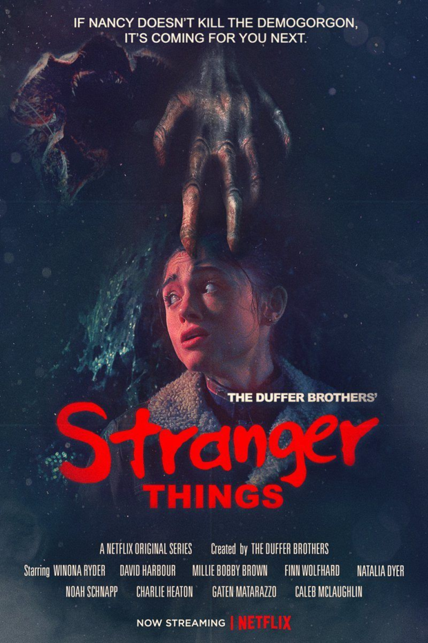 Nuevo póster de ‘Stranger Things’ inspirado en Pesadilla en Elm Street