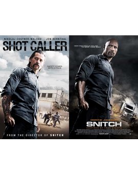 Un póster le pone el cuerpo de Dwayne Johnson a Nikolaj Coster Waldau