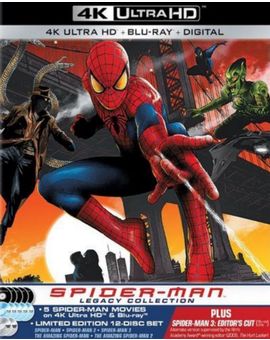 "Spiderman: Legacy Collection" en Ultra 4K HD a la venta en USA en octubre