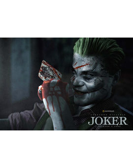 Un increíble fan-art desvela el aspecto del Joker interpretado por Leonardo DiCaprio