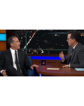 Jerry Seinfeld y Stephen Colbert debaten si es posible aún disfrutar de los antiguos shows de Bill Cosby
