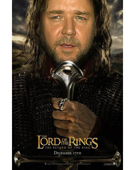 Russell Crowe explica por qué rechazó el papel de Aragorn en 'El Señor de los Anillos'