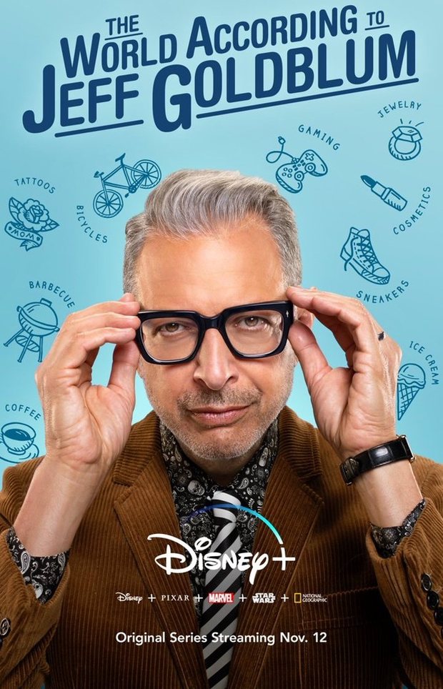 'The World According To Jeff Goldblum' lanza tráiler y fecha de estreno en Disney+