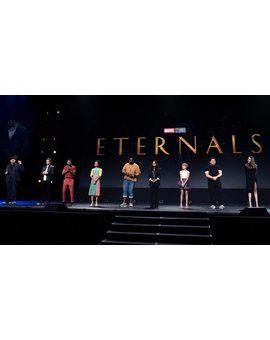'Eternals' podría introducir a los X-Men y enseña las primeras imágenes de Angelina Jolie 
