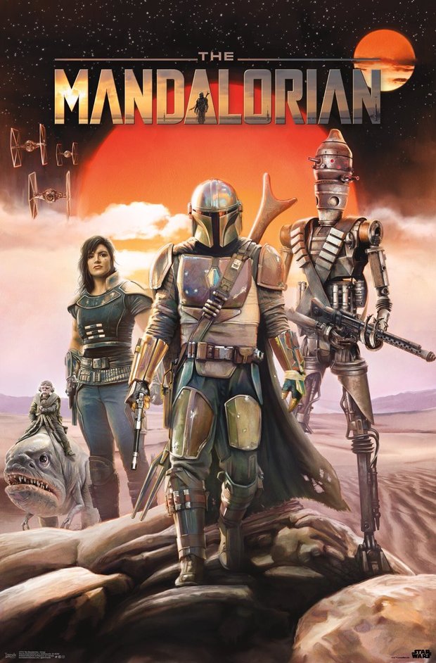 Nuevo póster de 'The Mandalorian'