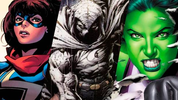 She-Hulk, Ms. Marvel y Caballero Luna llegarán también al cine