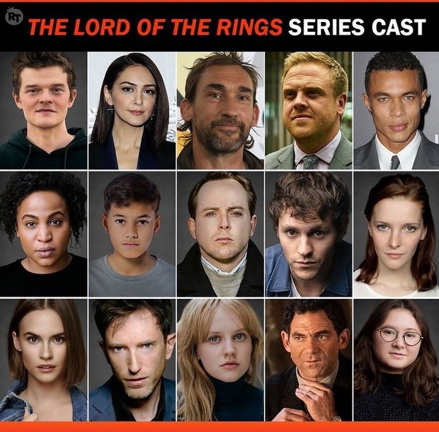 Reparto para la serie de “El Señor de los Anillos”