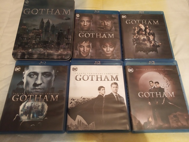 Con la llegada de la Quinta Temporada, completo la serie 'Gotham'