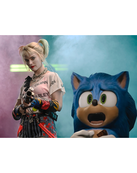 Sonic La Película: fans de Harley Quinn cargan contra Sonic en Twitter