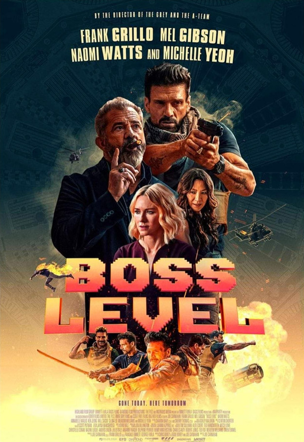 Primer cartel oficial y argumento para “Boss Level”