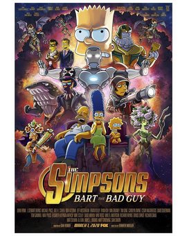 'Los Simpson' parodian con este póster 'Vengadores: Endgame' y el drama de los spoilers
