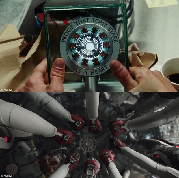 'Vengadores: Endgame' quiso hacer un guiño a Iron Man en esta épica escena