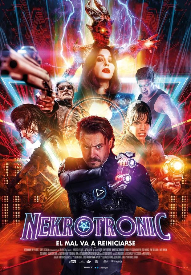 Póster y primeras imágenes de 'Nekrotronic', comedia de terror con Monica Bellucci