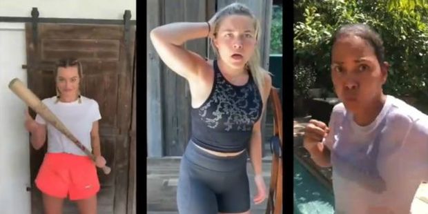 La épica pelea virtual de Scarlett Johansson, Margot Robbie y más en el Boss Bitch Fight Challenge 