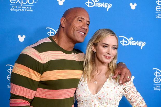 Dwayne Johnson y Emily Blunt trabajan juntos de nuevo en 'Ball and Chain'