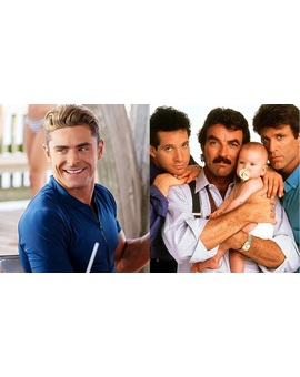 Zac Efron protagonizará el remake de 'Tres hombres y un bebé' para Disney+