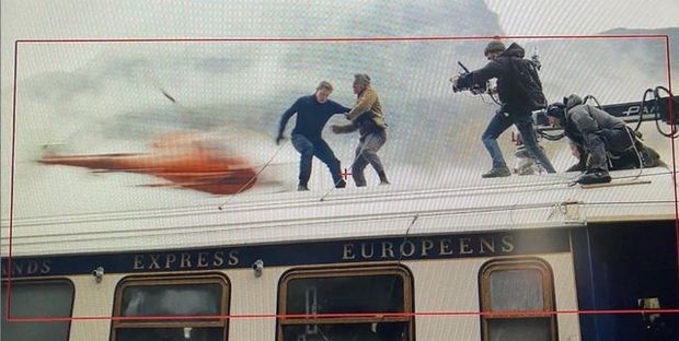 'Misión Imposible 7': Tom Cruise pillado rodando en un tren en marcha