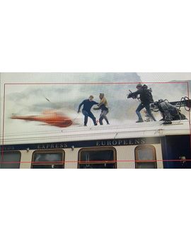 'Misión Imposible 7': Tom Cruise pillado rodando en un tren en marcha