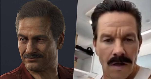 'Uncharted': Primera imagen de Mark Wahlberg con el bigote de Sully