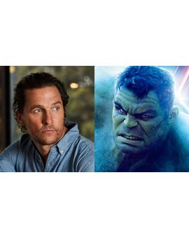 Marvel rechazó a Matthew McConaughey para interpretar a Bruce Banner/Hulk