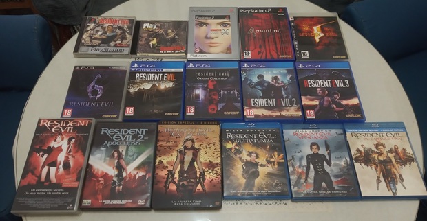 Mi colección de Resident Evil