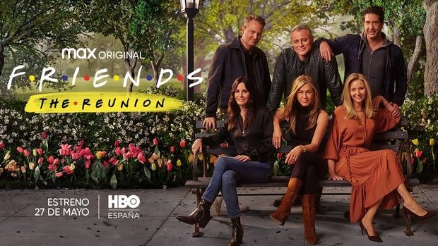 HBO España estrenará la reunión de 'Friends' el mismo día que Estados Unidos