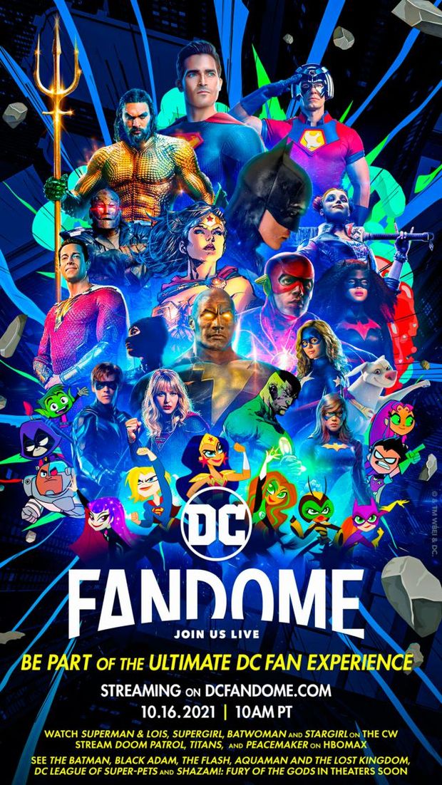 Trailer, póster y horario de DC FanDome revelados