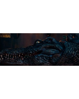 Cocodrilos gigantes en el trailer de la propuesta china “Crazy Tsunami”