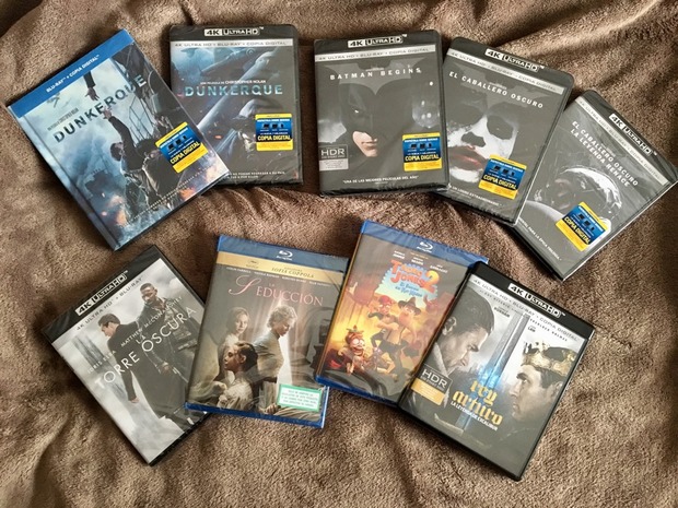 Últimas compras en 4K y Blu-Ray: Nolan y compañía 