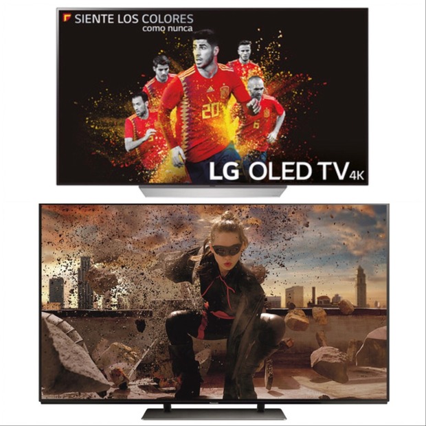 Duda entre televisores OLED 55