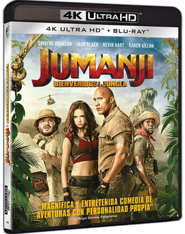 S.O.S. con Jumanji: Bienvenidos a la Jungla en 4K