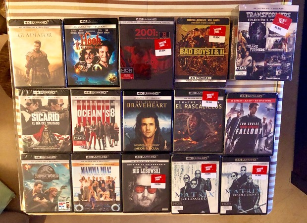 Mi Black Friday 2018 2/2 (FNAC + ECI). Pelis 4K