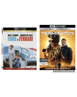 ¿Saldrán en 4K Lemans 66 y Terminator Destino Oscuro?