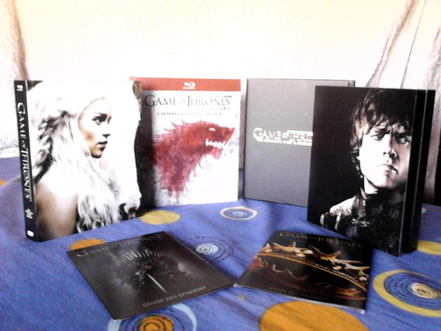 Compra recibida de amazon.fr : Game of Thrones - L'integrale des saisons 1 & 2 (29/03/2016)