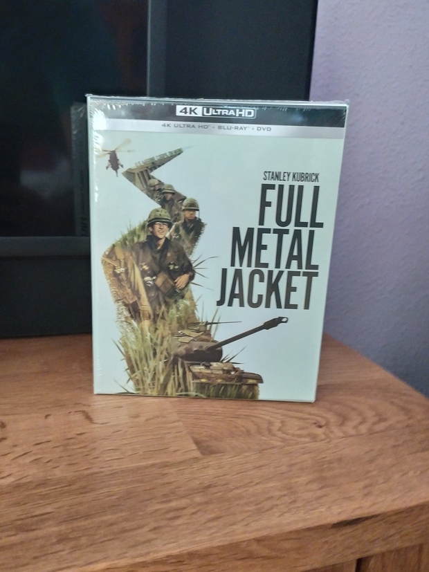 Por fin "La Chaqueta Metalica" 4K UHD edición francesa, ya en casa 