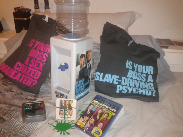 Mi locura de regalo del concurso como acabar con tu jefe, cortesia de Warner Bros, mil gracias.