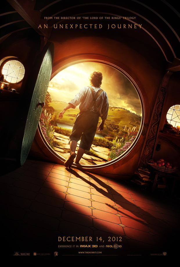 POSTER ESTRENO EL HOBBIT UN VIAJE INESPERADO