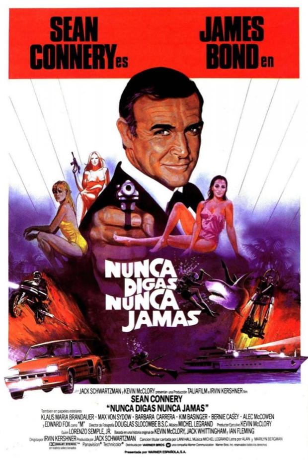 PELICULA NO OFICIAL DE 007 DE SEAN CONNERY