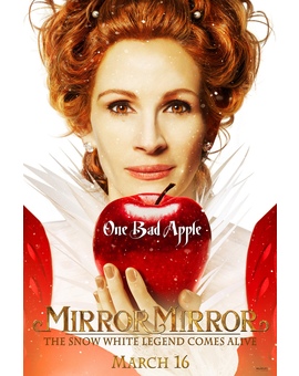 LA OTRA PELICULA DE BLANCANIEVES DE JULIA ROBERTS PARA ESTE AÑO "MIRROR MIRROR", TRAILER EN ESPAÑOL EN COMENTARIO.
