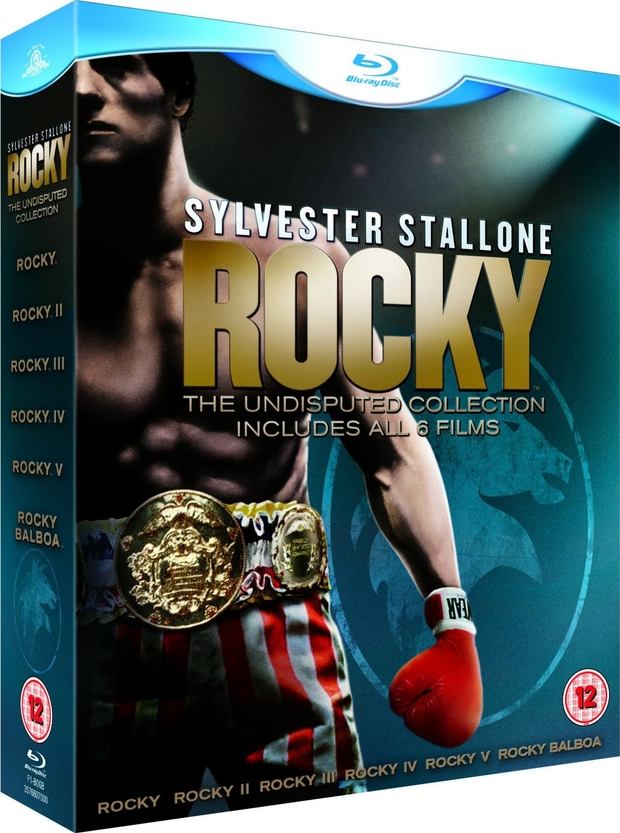 ROCKY Saga completa por 22€ PAL UK castellano todas.