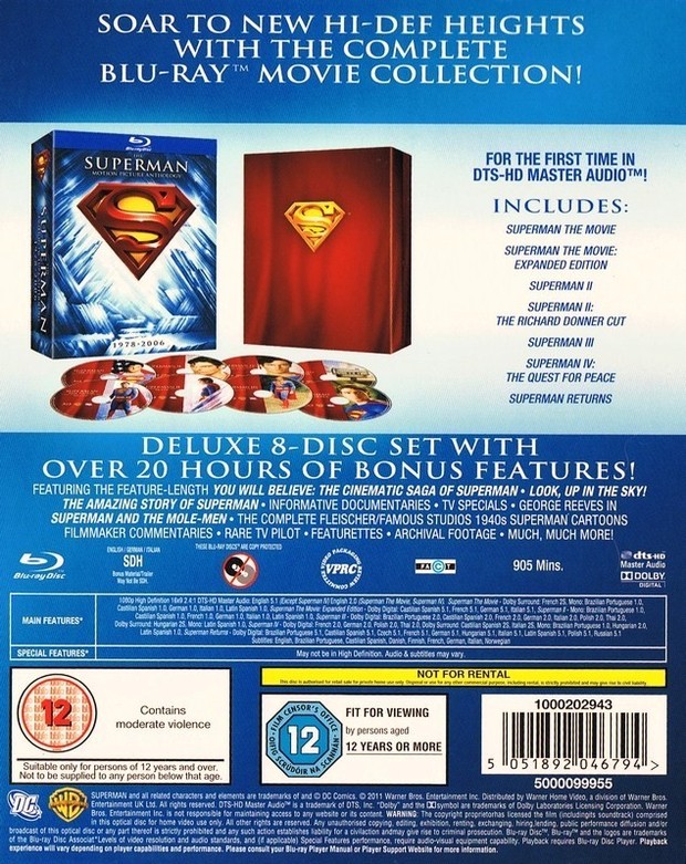 SUPERMAN SAGA COMPLETA por 30€ PAL UK  en castellano 