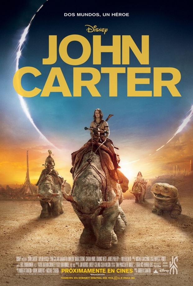 Cartel español de DISNEY JOHN CARTER