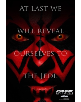 Nuevos carteles STAR WARS EPISODIO I 3D