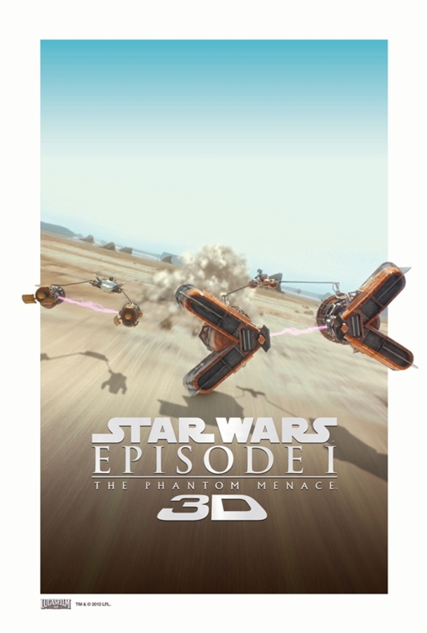Nuevos carteles STAR WARS EPISODIO I 3D