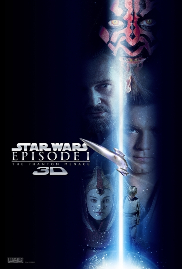 Nuevos carteles STAR WARS EPISODIO I 3D